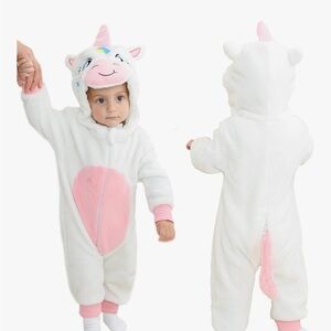 Adorable Unicorn Baby Onesie Costume